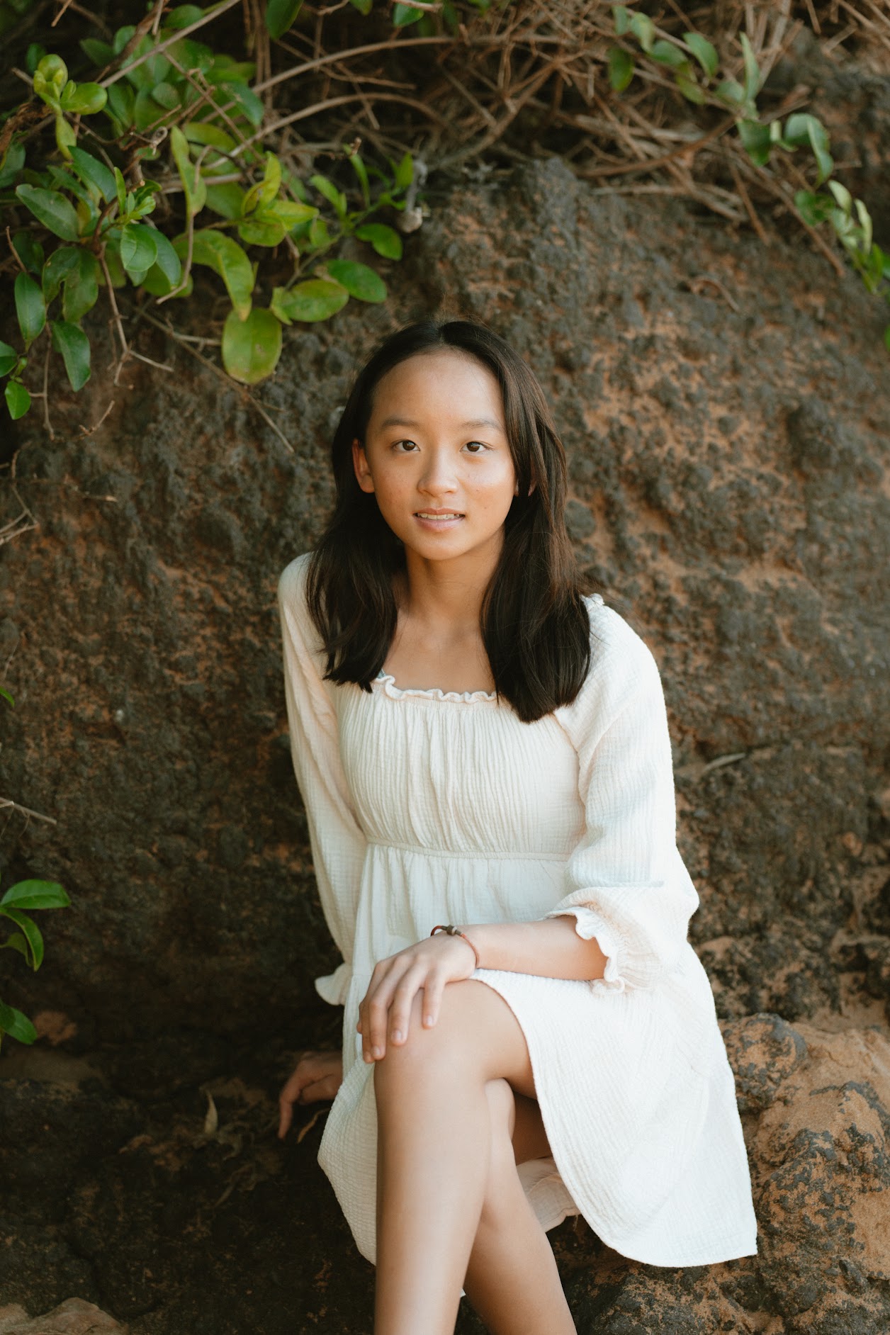 Annabelle Yu outdoors